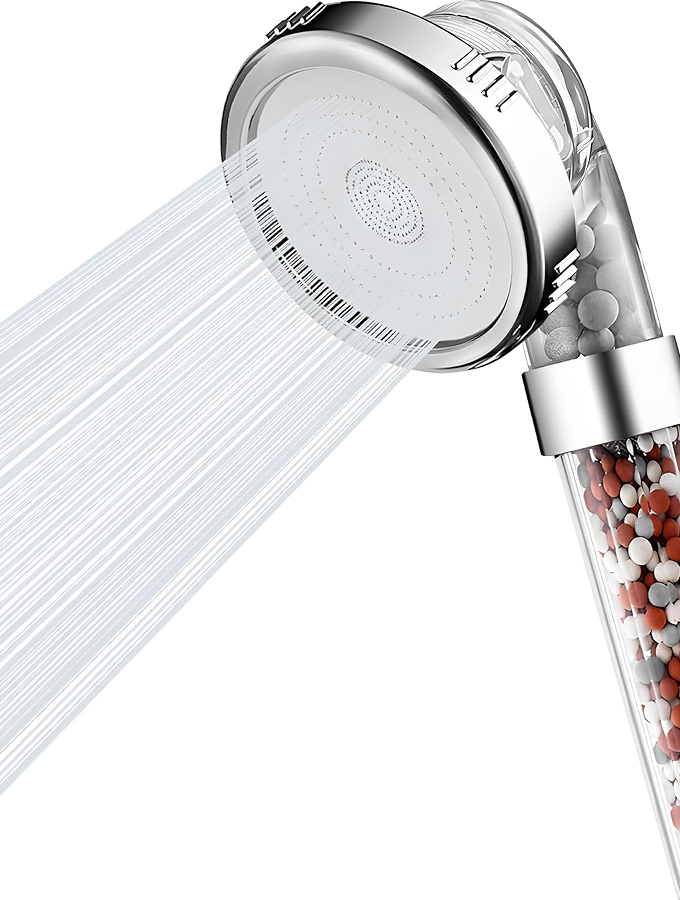 Powerful Water Flow Water-Saving Showerhead - Stable water output even with insufficient water supply